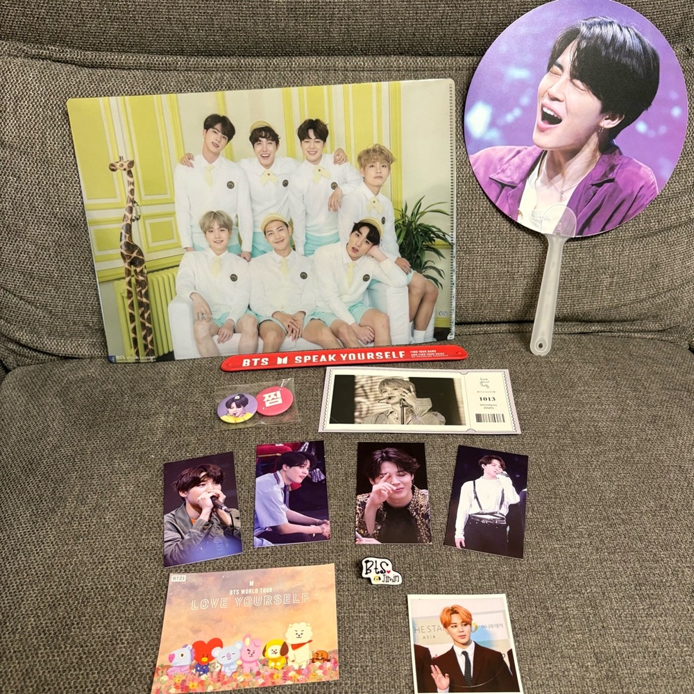 BTS Jimin Fanclub Goods Jimin Bundle Lot of 13